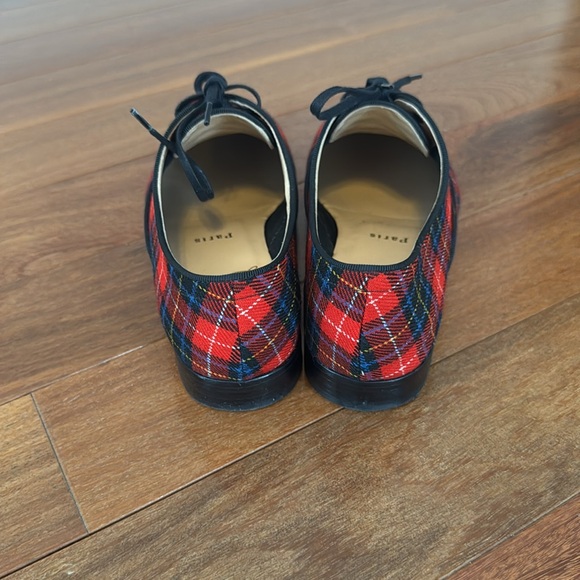 Christian Louboutin Fred Tartan plaid oxfords as seen on Taylor Swift - Picture 7 of 7